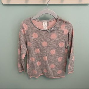 H&M Knit Polka Dot Sweater